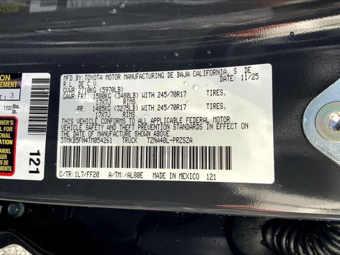 New 2026 Toyota Tacoma SR5 image 22