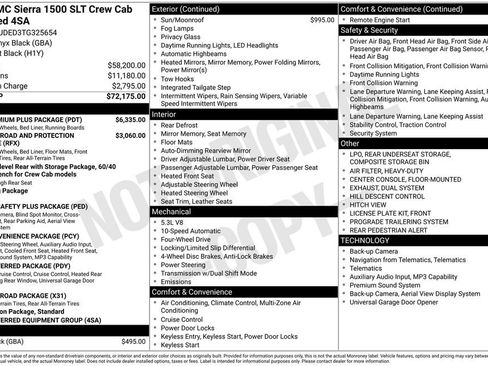 New 2026 GMC Sierra 1500 SLT w/ SLT Premium Plus Package AWD/4WD image 16