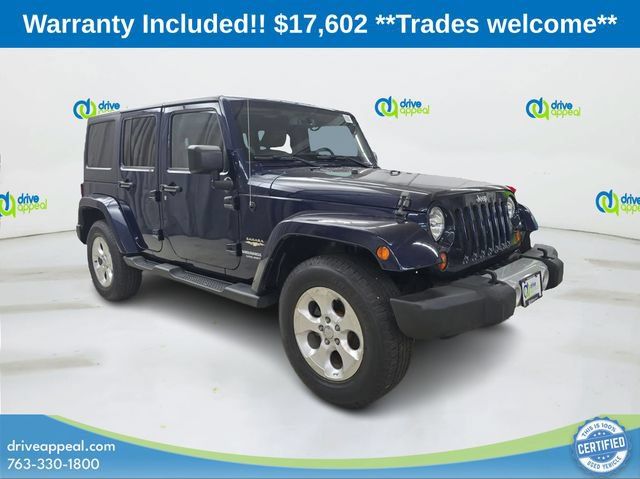 Used 2013 Jeep Wrangler Unlimited Sahara w/ Connectivity Group AWD/4WD image 1