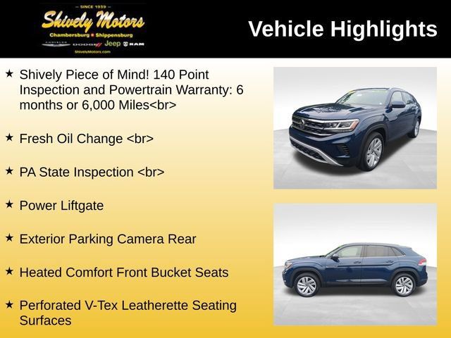Used 2022 Volkswagen Atlas Cross Sport SE AWD/4WD image 7