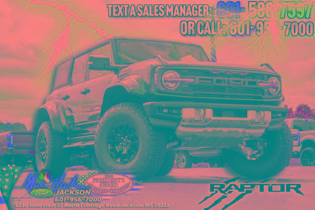 New 2026 Ford Bronco Raptor w/ Interior Carbon Fiber Pack AWD/4WD image 62