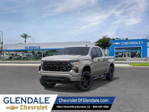 New 2026 Chevrolet Silverado 1500 Custom w/ Turbomax Blackout Package RWD image 8