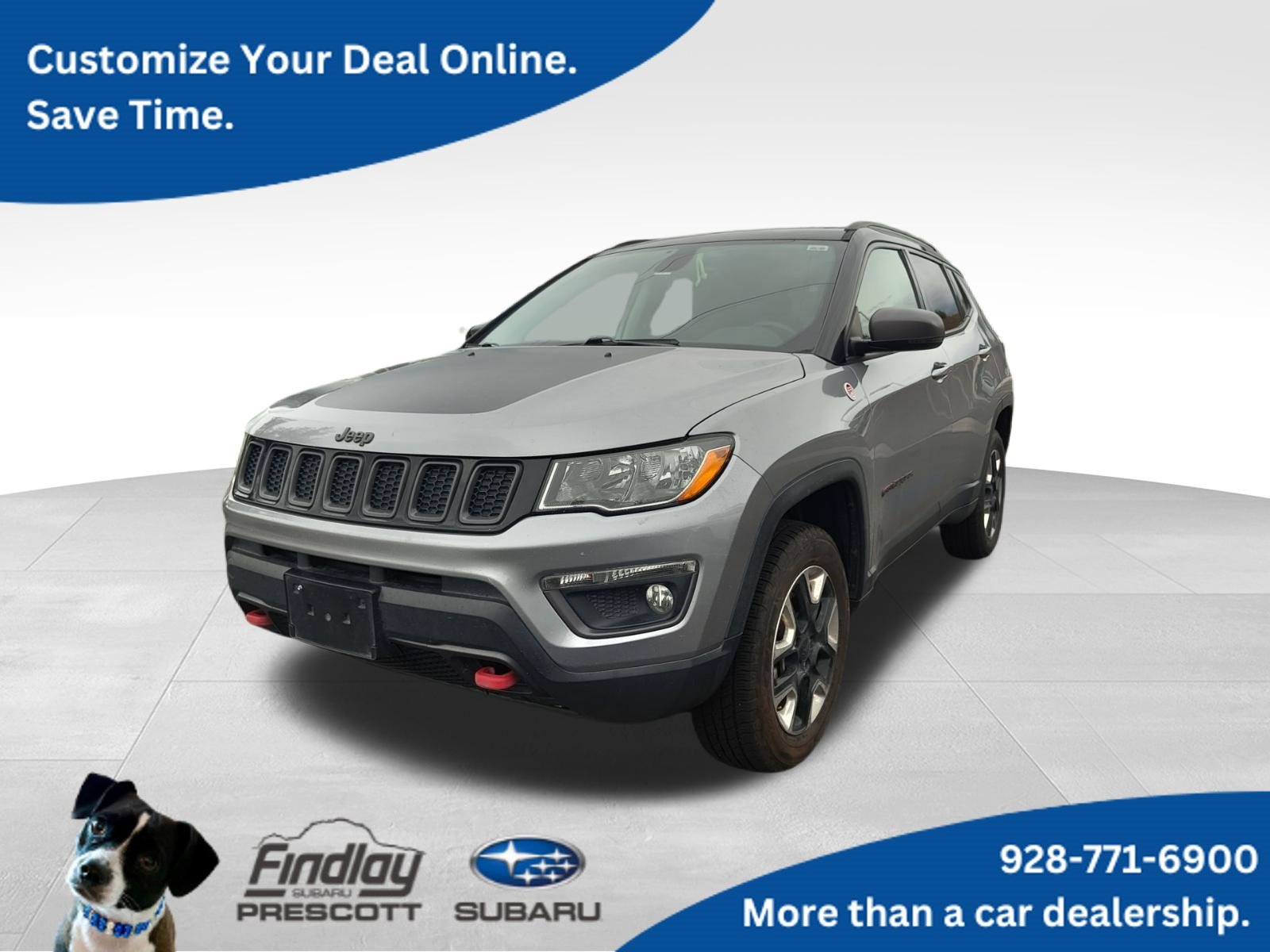 Used 2018 Jeep Compass Trailhawk w/ Navigation Group AWD/4WD image 1