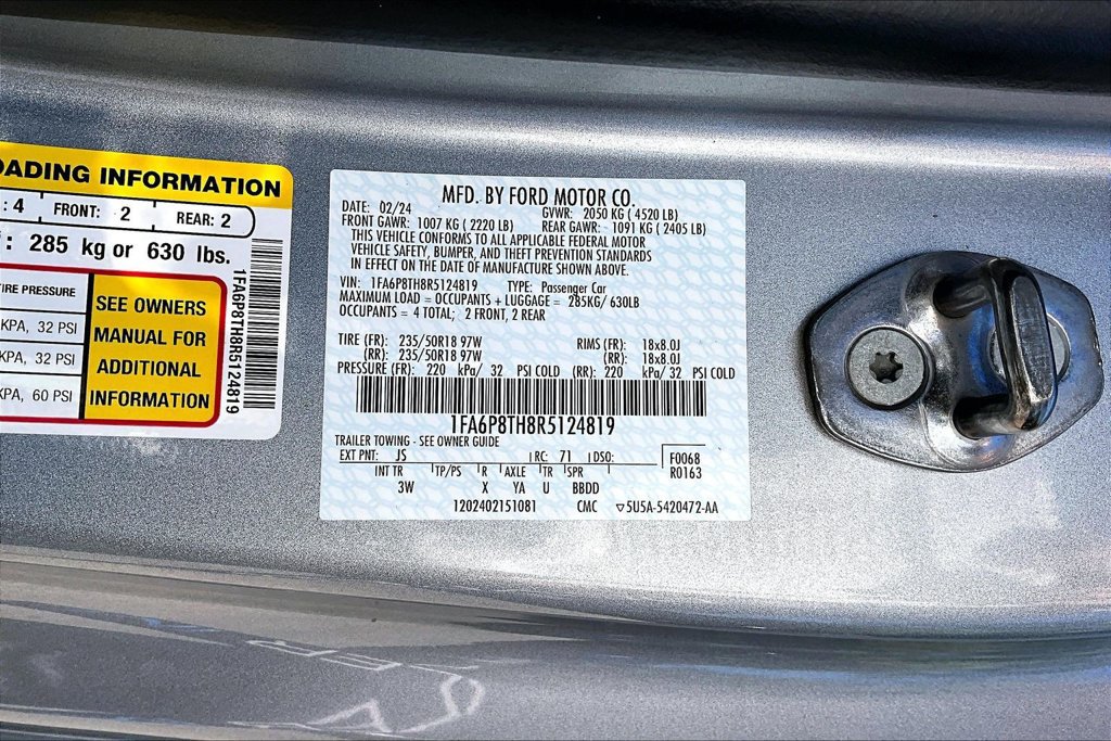 Used 2024 Ford Mustang Premium RWD image 42