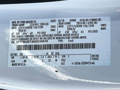 Used 2019 Ford F250 Platinum w/ Platinum Ultimate Package image 11