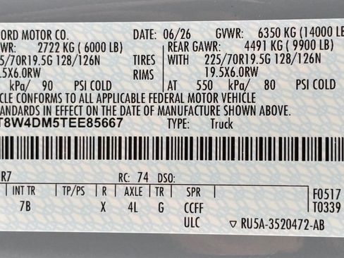 New 2026 Ford F450 Platinum w/ FX4 Off-Road Package AWD/4WD image 51
