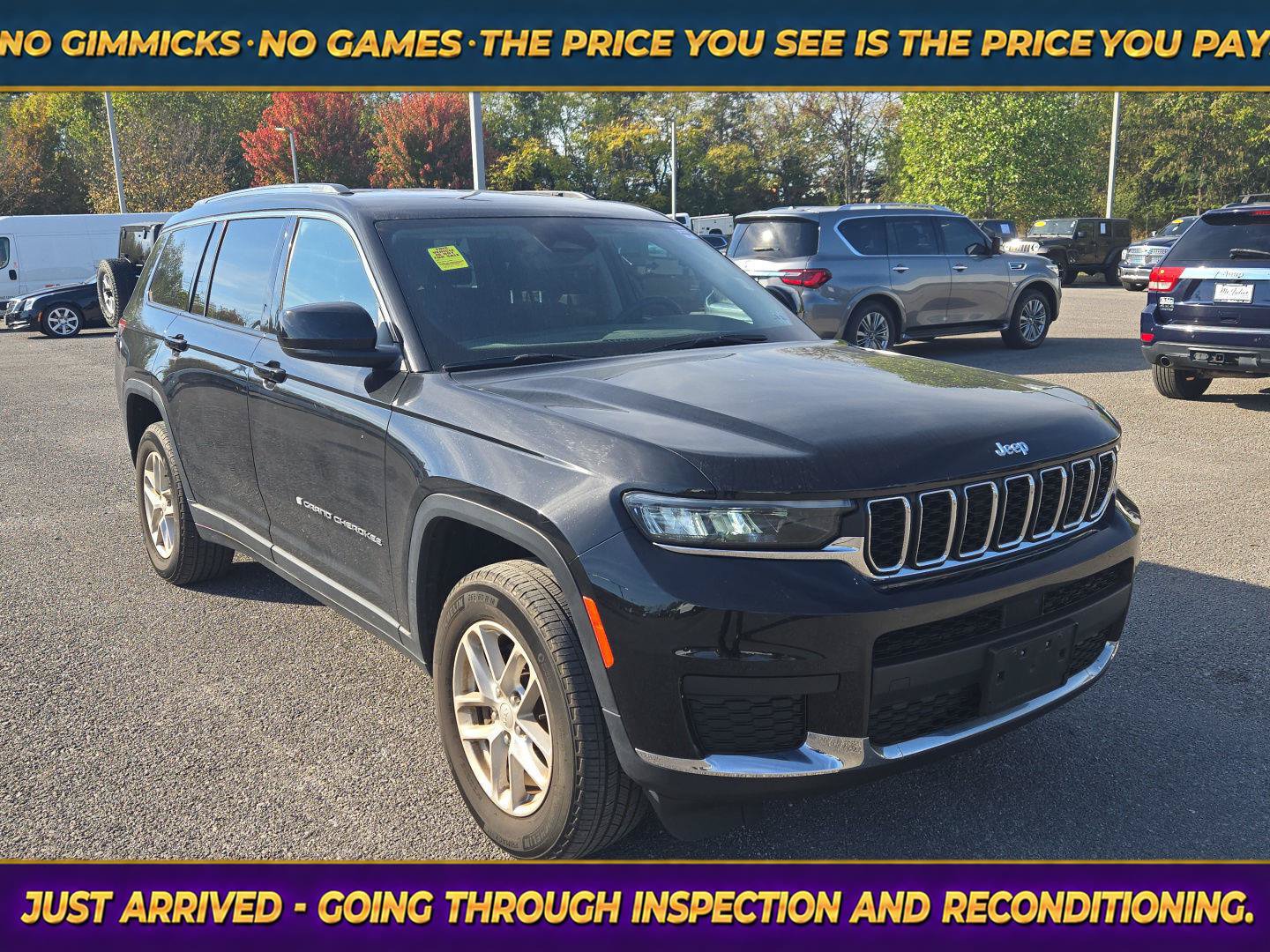 Used 2023 Jeep Grand Cherokee L Laredo w/ Luxury Tech Group I AWD/4WD image 1
