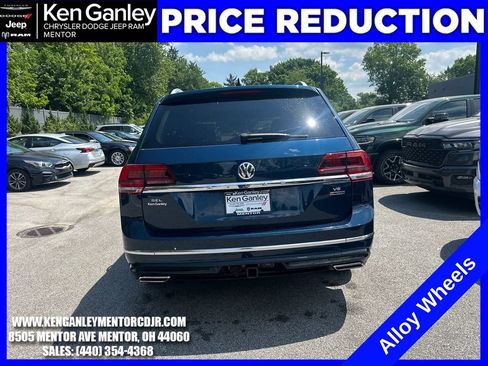 Used 2019 Volkswagen Atlas SEL R-Line AWD/4WD image 8