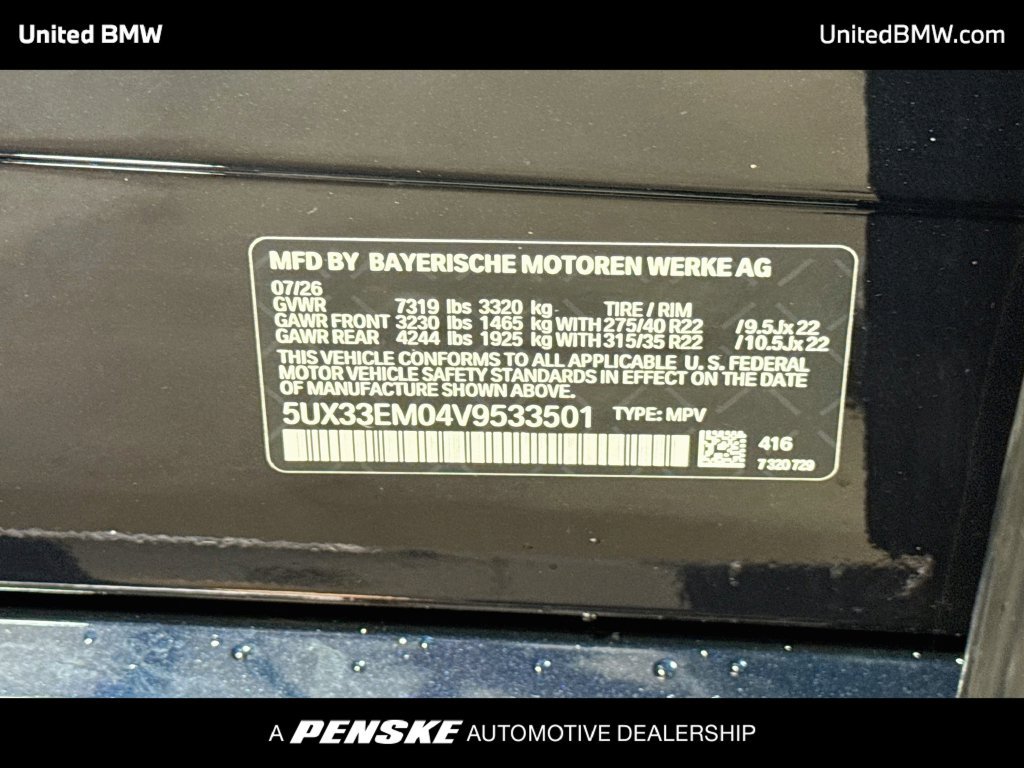 Used 2027 BMW X7 M60i AWD/4WD image 16
