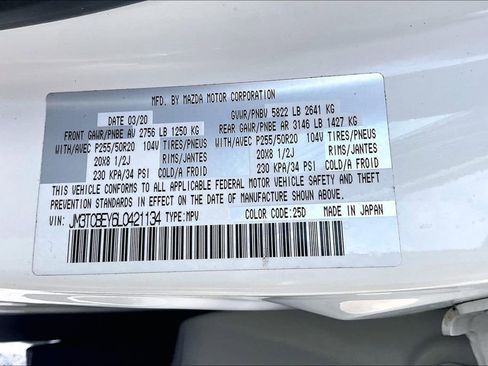 Used 2020 MAZDA CX-9 Signature image 18