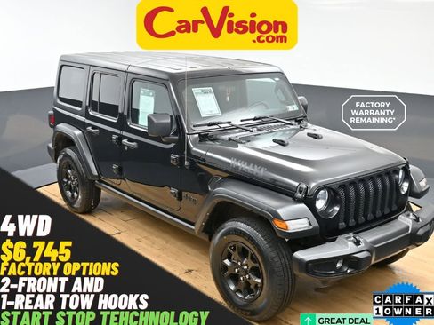 Used 2021 Jeep Wrangler Unlimited Sport image 1