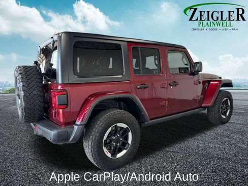 Used 2021 Jeep Wrangler Unlimited Rubicon w/ Uconnect 4C Nav & Sound Group AWD/4WD image 6