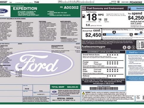 Certified 2023 Ford Expedition Platinum image 4
