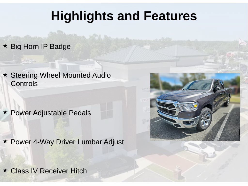 Used 2019 RAM 1500 Big Horn AWD/4WD image 4