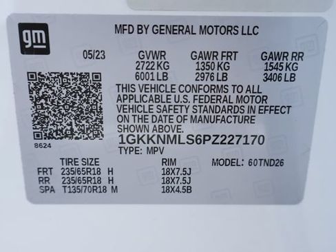Used 2023 GMC Acadia SLT w/ Technology Package FWD image 33