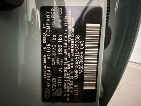Certified 2026 Hyundai Venue SEL FWD image 27