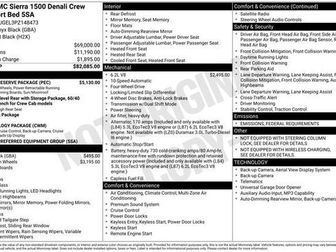 Used 2023 GMC Sierra 1500 Denali w/ Denali Reserve Package image 44