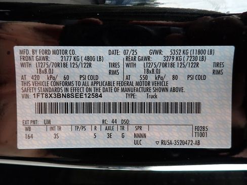 New 2025 Ford F350 XLT w/ FX4 Off-Road Package image 16