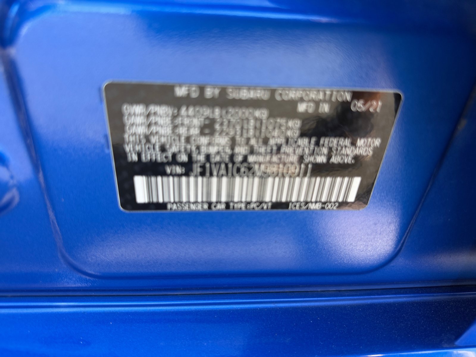 Used 2021 Subaru WRX Premium w/ Popular Package #3 (IZT) AWD/4WD image 24