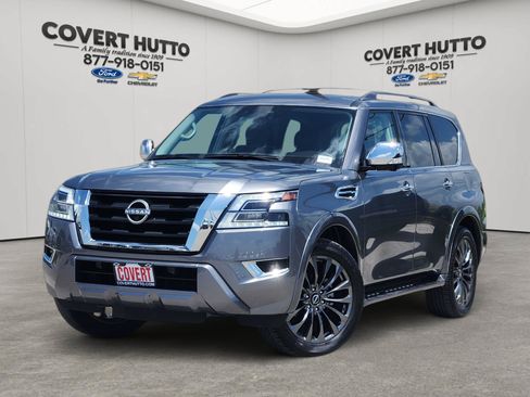 Used 2024 Nissan Armada Platinum w/ Captain's Chairs Package AWD/4WD image 1