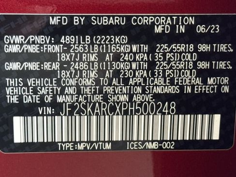 Used 2023 Subaru Forester Touring AWD/4WD image 20