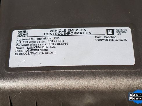 Used 2020 Chevrolet Silverado 1500 Custom w/ Trailering Package image 42