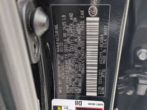 Used 2022 Lexus ES 300h w/ Premium Package FWD image 25