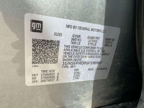 Used 2025 Chevrolet Tahoe Z71 image 19