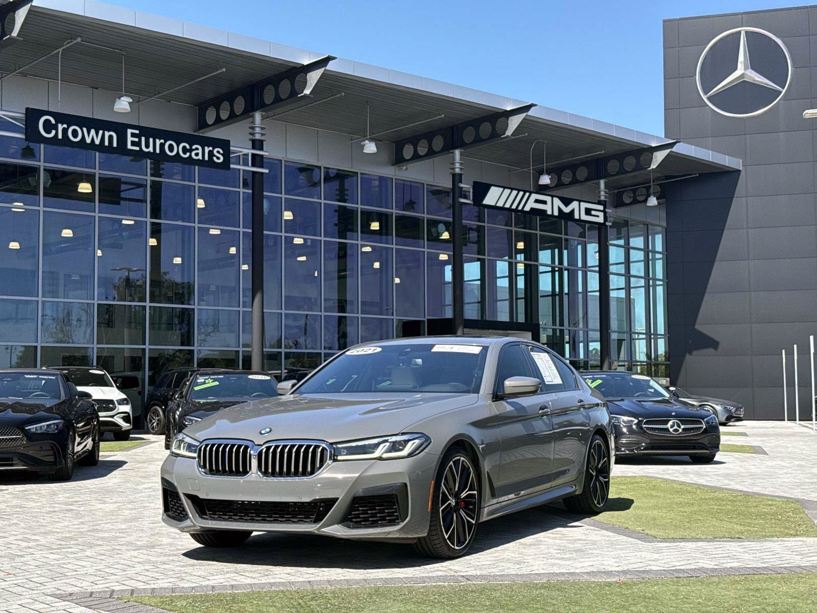Used 2021 BMW 540i w/ M Sport Package RWD image 1