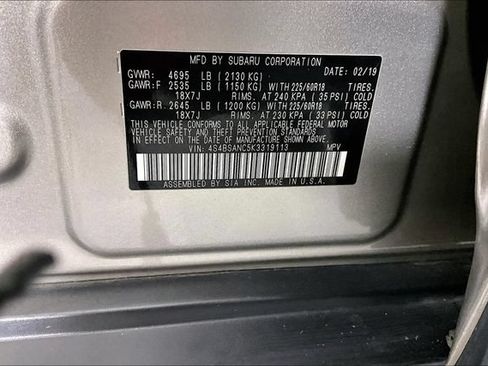 Used 2019 Subaru Outback 2.5i Limited AWD/4WD image 4