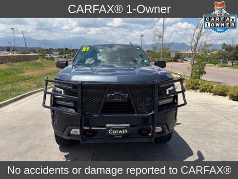 Used 2021 Chevrolet Silverado 1500 LT Trail Boss w/ Bed Protection Package AWD/4WD image 2
