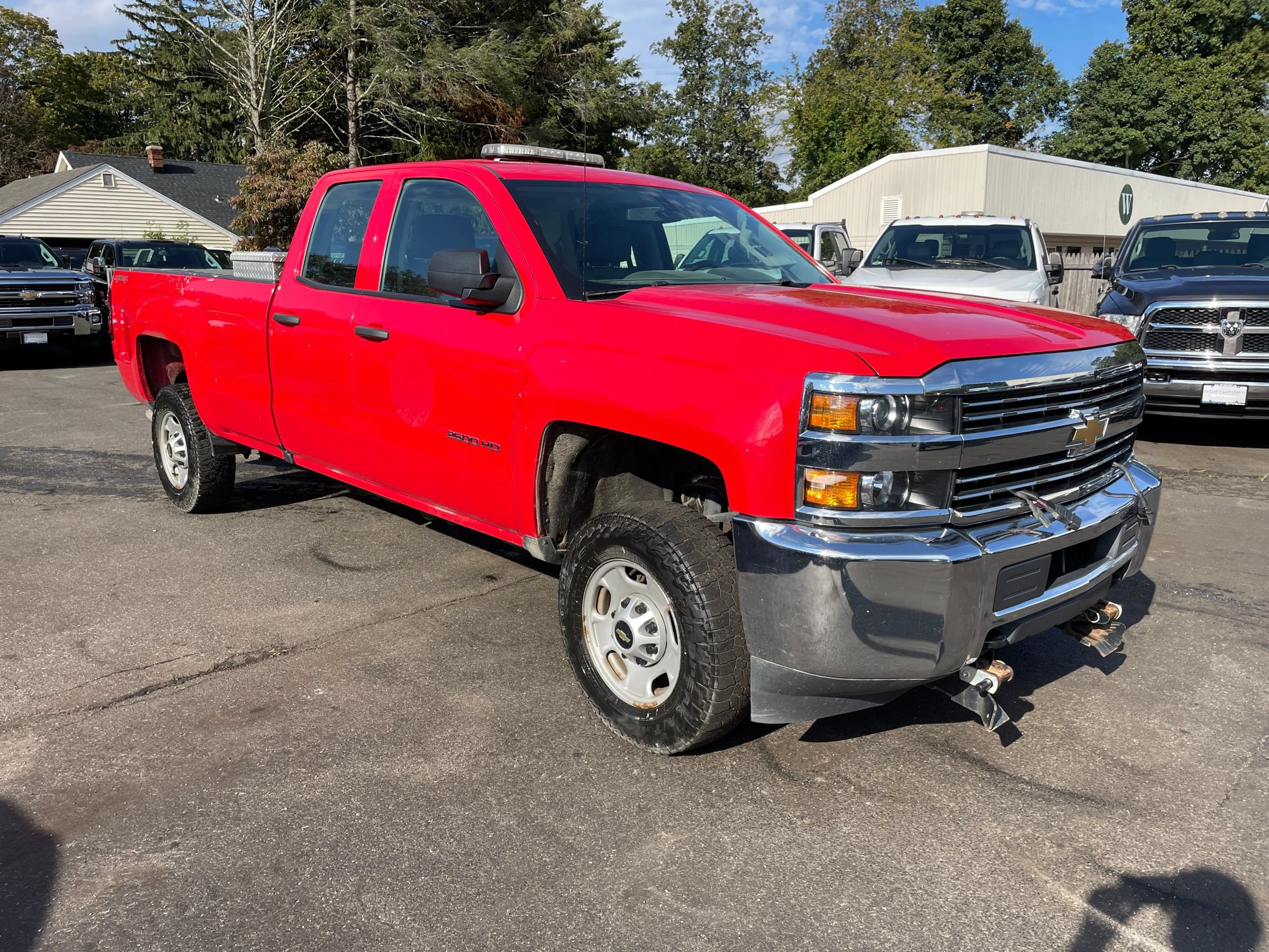 Used 2017 Chevrolet Silverado 2500 W/T w/ Snow Plow Prep Package AWD/4WD image 7