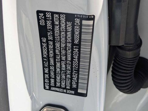 New 2025 Porsche Taycan 4S image 27