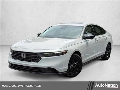 Certified 2025 Honda Accord SE