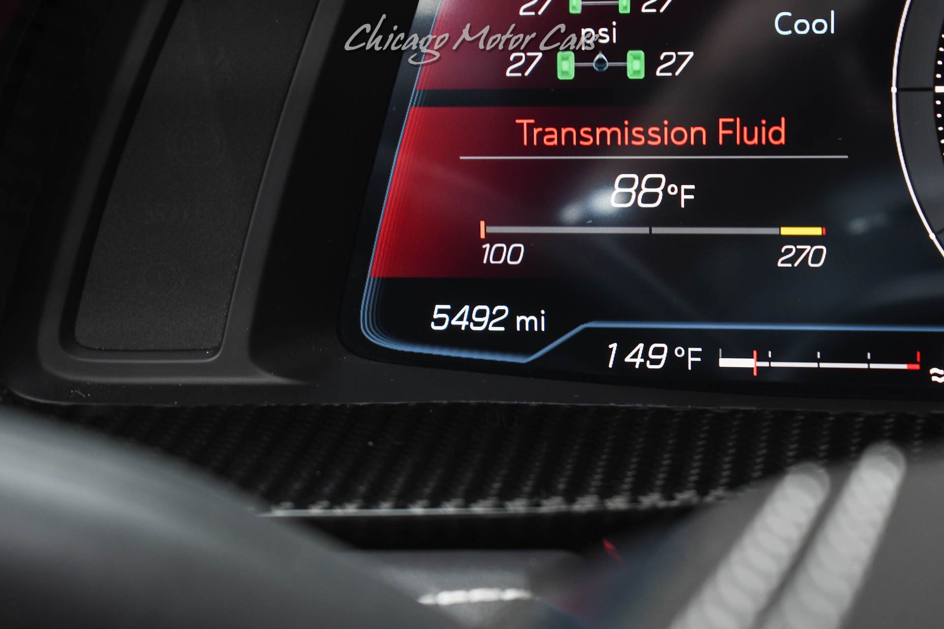 Used 2025 Chevrolet Corvette Z06 w/ Stealth Interior Trim Package RWD image 13