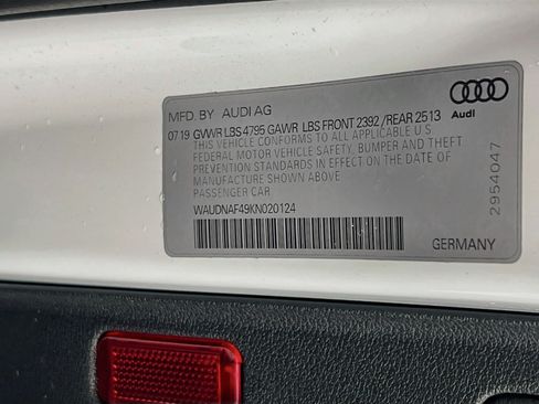Used 2019 Audi A4 2.0T Premium w/ Convenience Package AWD/4WD image 32