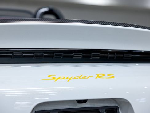 Certified 2025 Porsche 718 Boxster Spyder RS RWD image 26