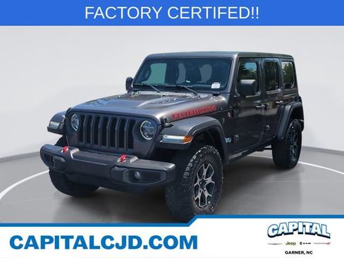 Certified 2021 Jeep Wrangler Unlimited Rubicon AWD/4WD image 1