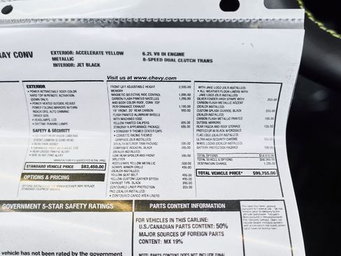 Used 2023 Chevrolet Corvette Stingray Premium Conv image 44