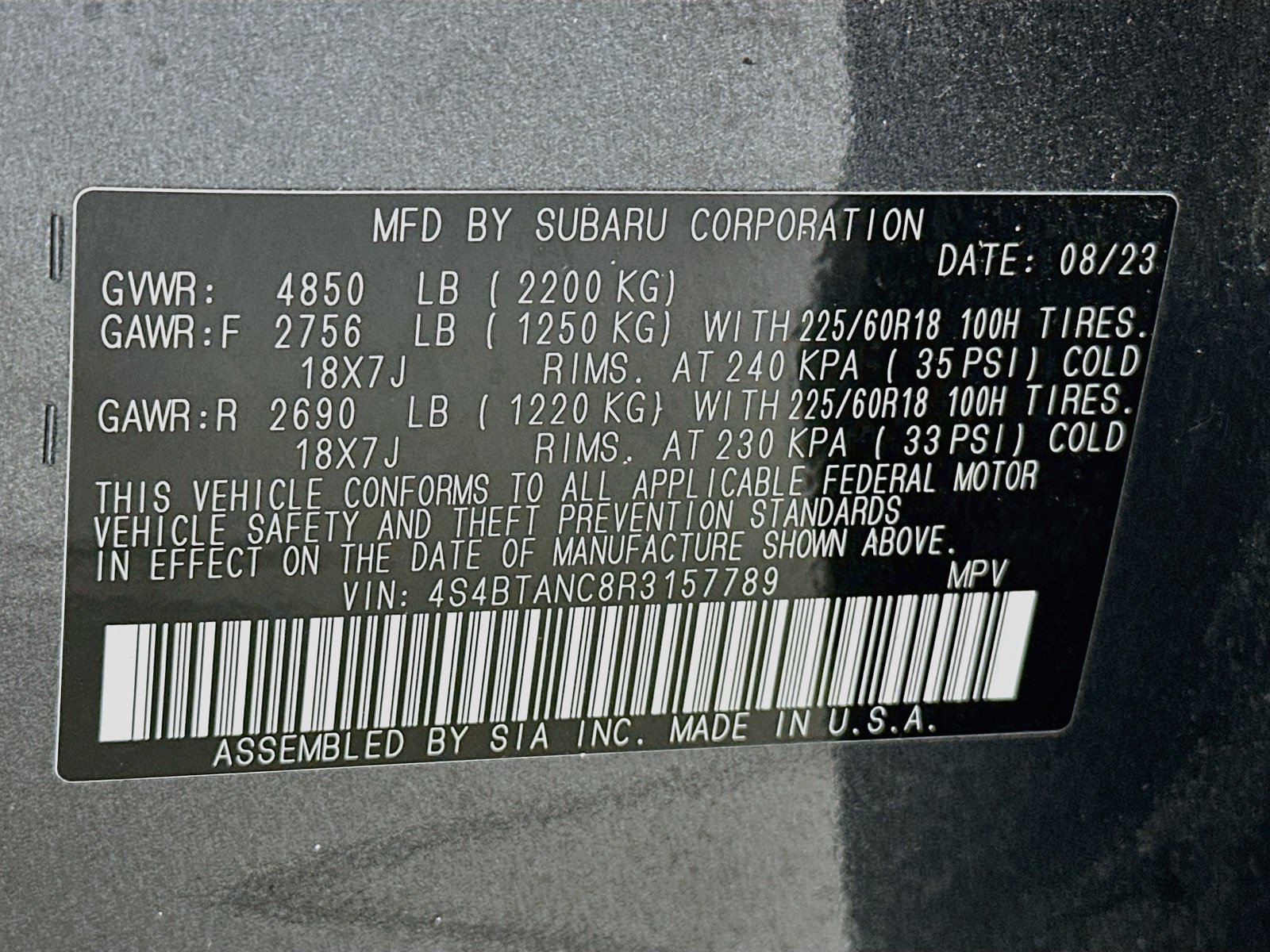 Used 2024 Subaru Outback Limited AWD/4WD image 33