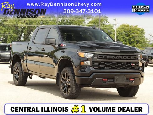 Used 2024 Chevrolet Silverado 1500 Custom Trail Boss AWD/4WD image 1