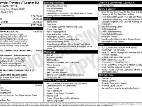 Used 2023 Chevrolet Traverse LT w/ LT Premium Package image 37