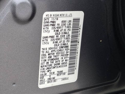 Used 2020 Nissan Rogue S w/ Special Edition Package FWD image 25