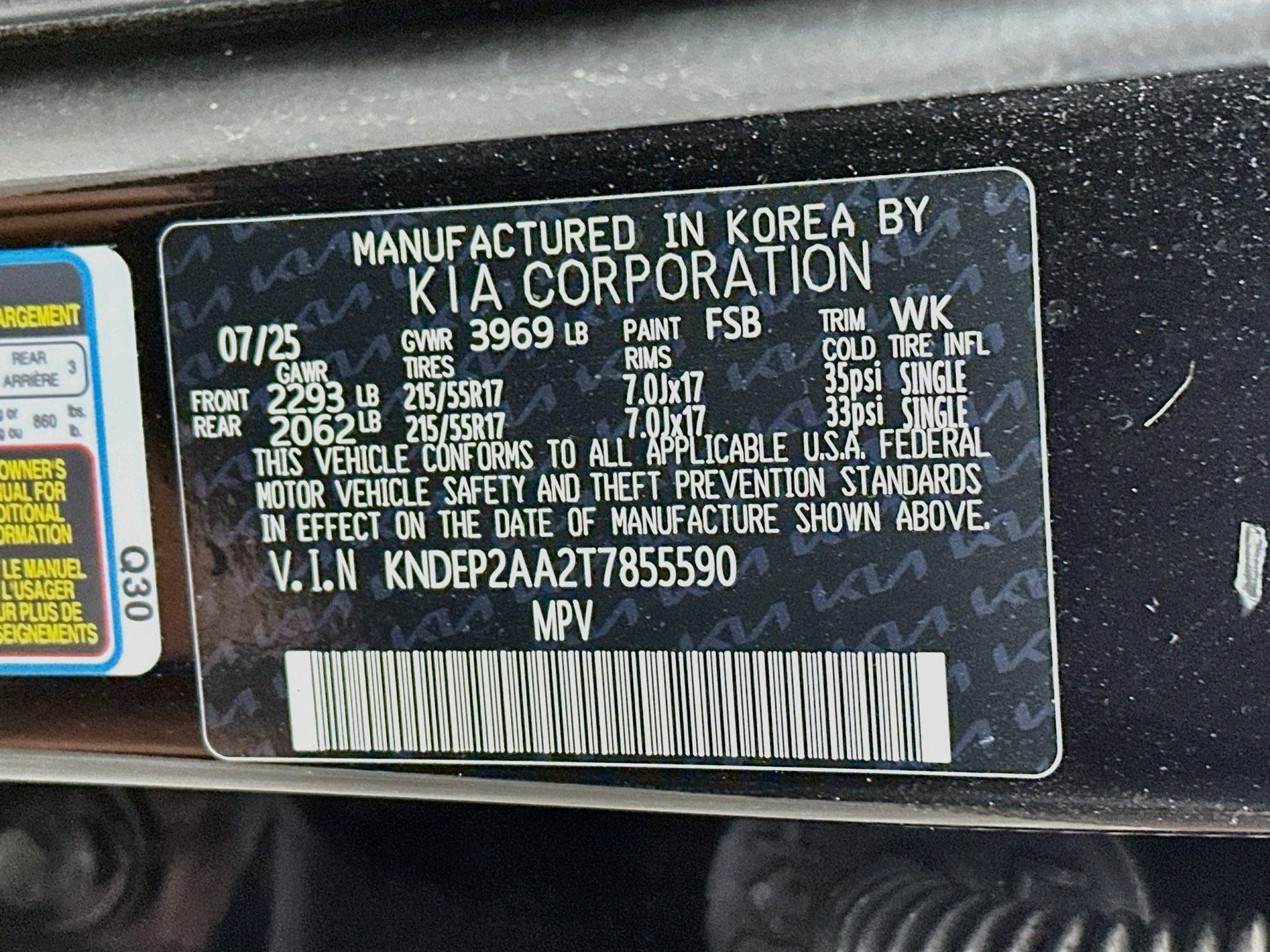 Certified 2026 Kia Seltos LX FWD image 30