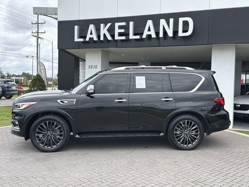 Used 2023 INFINITI QX80 Sensory w/ Cargo Package AWD/4WD image 3