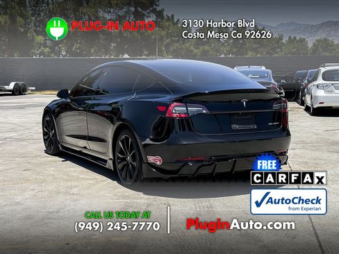 Used 2020 Tesla Model 3 Long Range AWD/4WD image 3