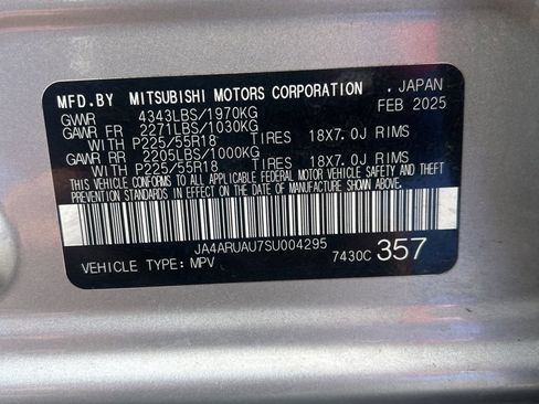 Used 2025 Mitsubishi Outlander Sport SE AWD/4WD image 3