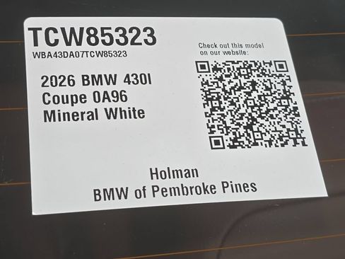 Used 2026 BMW 430i Coupe w/ M Sport Package RWD image 29