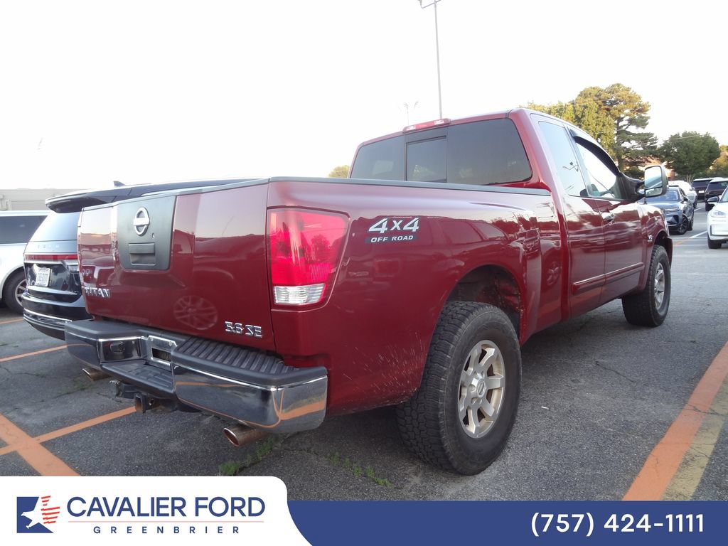 Used 2004 Nissan Titan SE AWD/4WD image 4