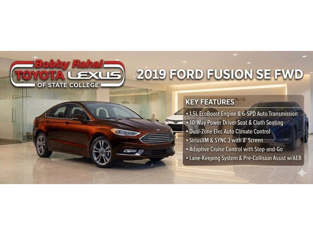 Used 2019 Ford Fusion SE FWD image 2